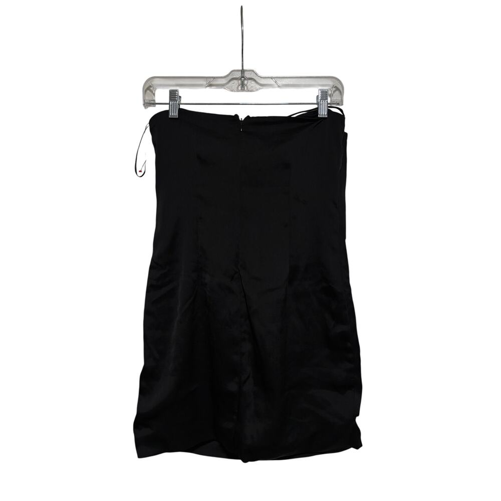 Thirty Thirty Black Strapless Dress with Bow M - Picture 6 of 7